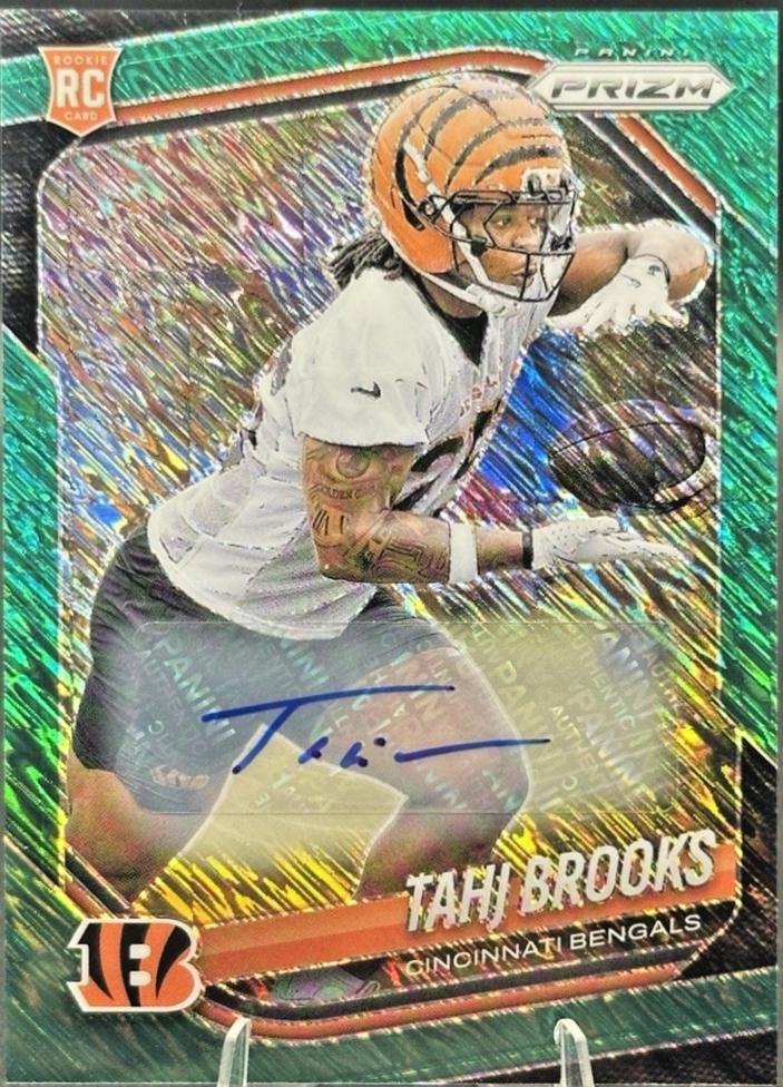 Tahj Brooks [Autograph Green Shimmer] #335