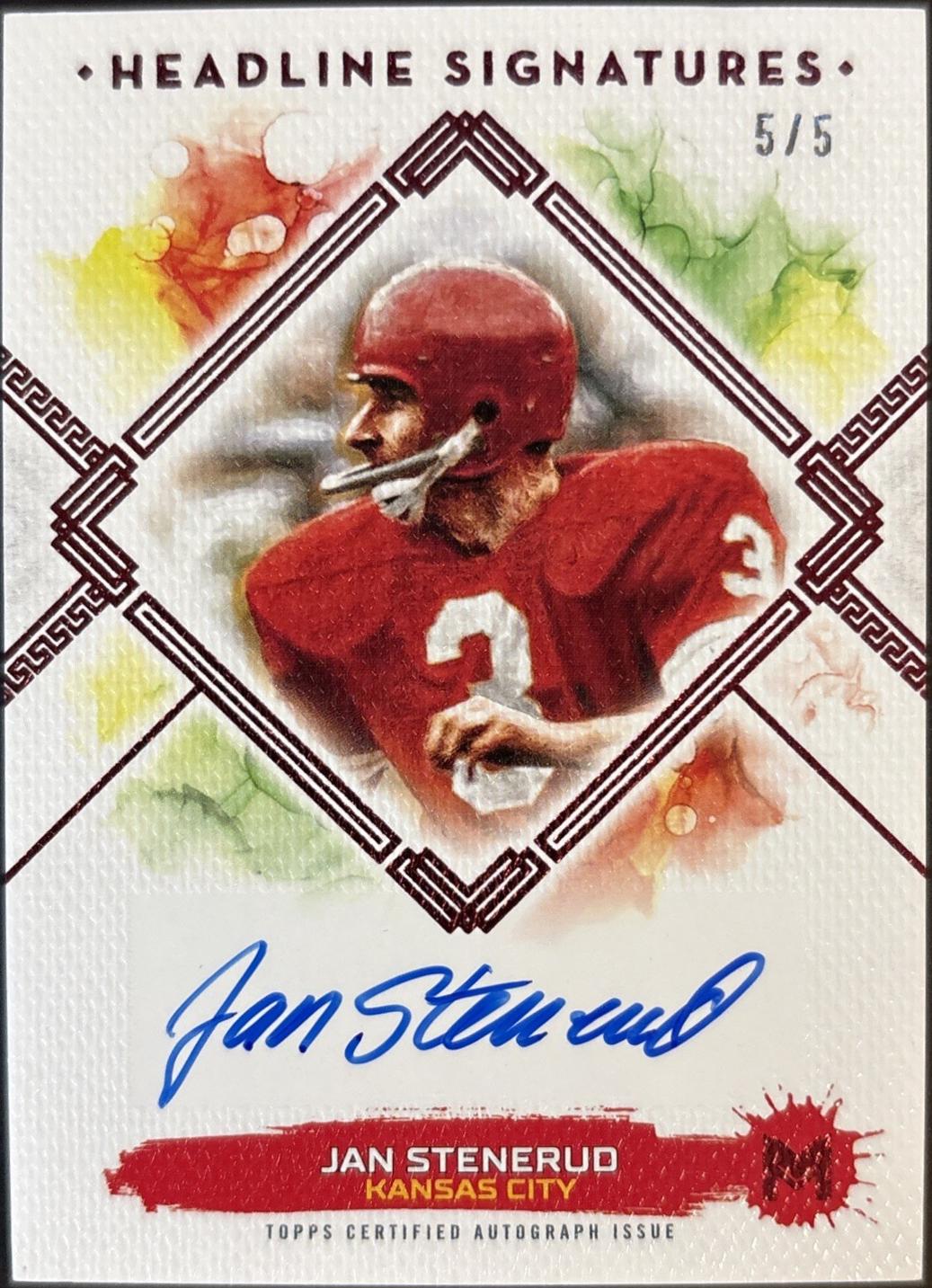 Jan Stenerud [Pyrrol Scarlet] #HS-JS