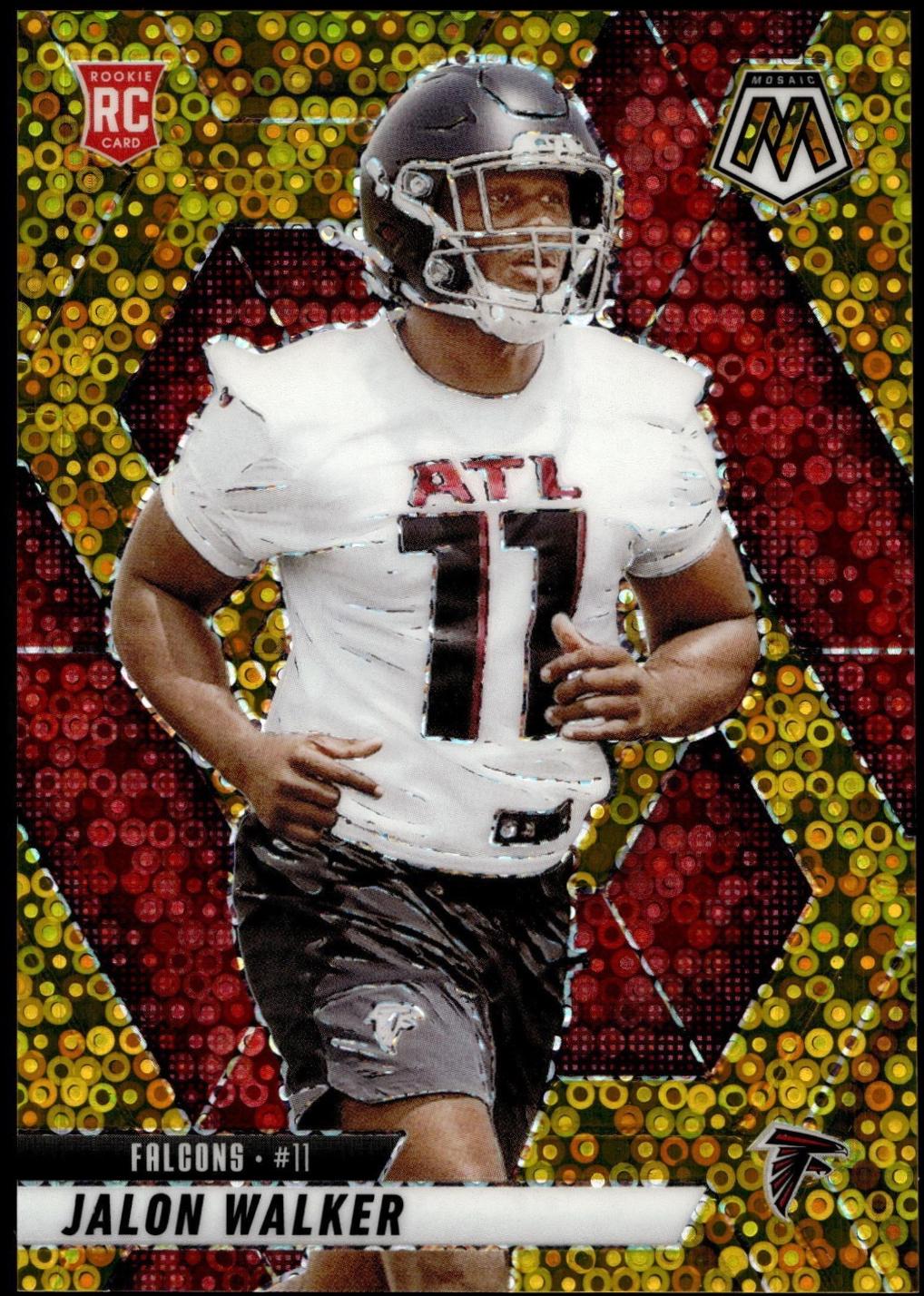 Jalon Walker [Mosaic No Huddle Gold] #377