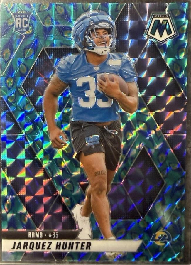 Jarquez Hunter [Mosaic Choice Peacock] #380