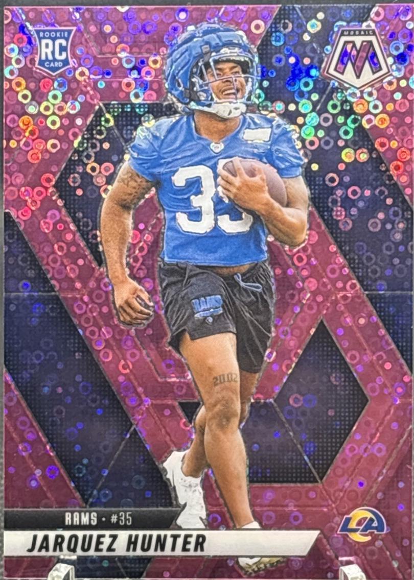 Jarquez Hunter [Mosaic No Huddle Pink] #380