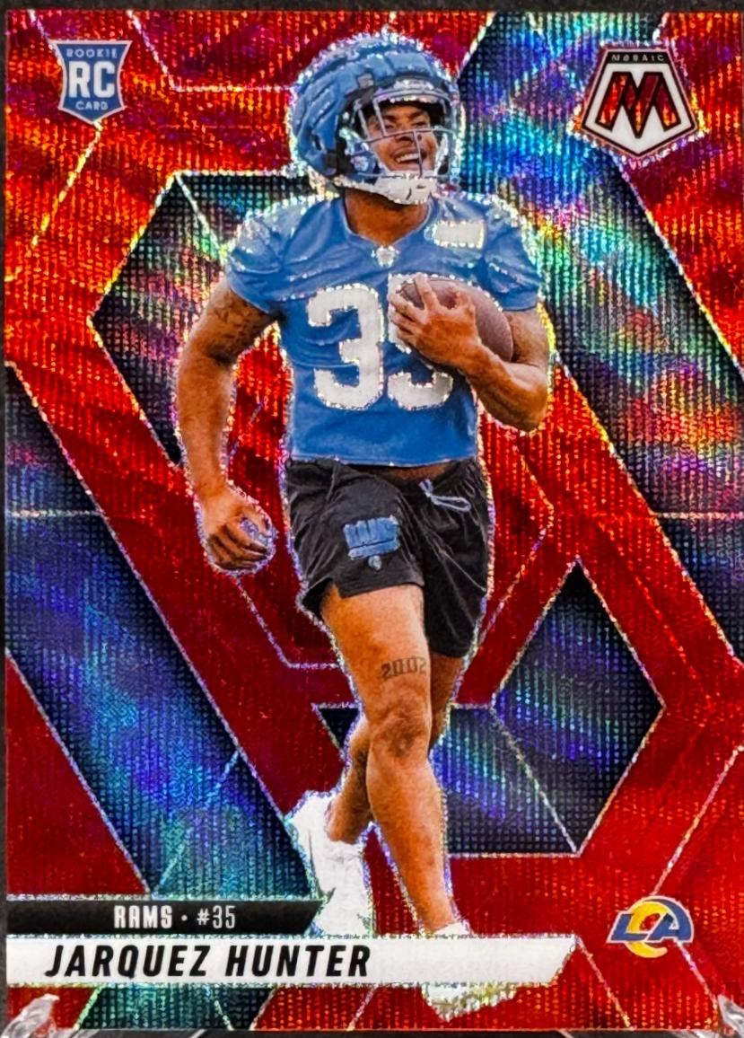 Jarquez Hunter [Mosaic Red Wave] #380
