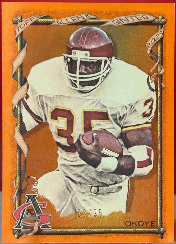 Christian Okoye [Orange Portrait] #412