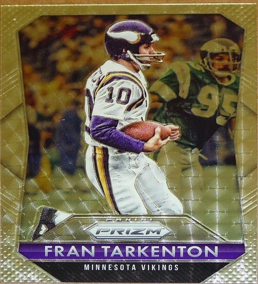 Fran Tarkenton [Gold Vinyl Prizm] #71