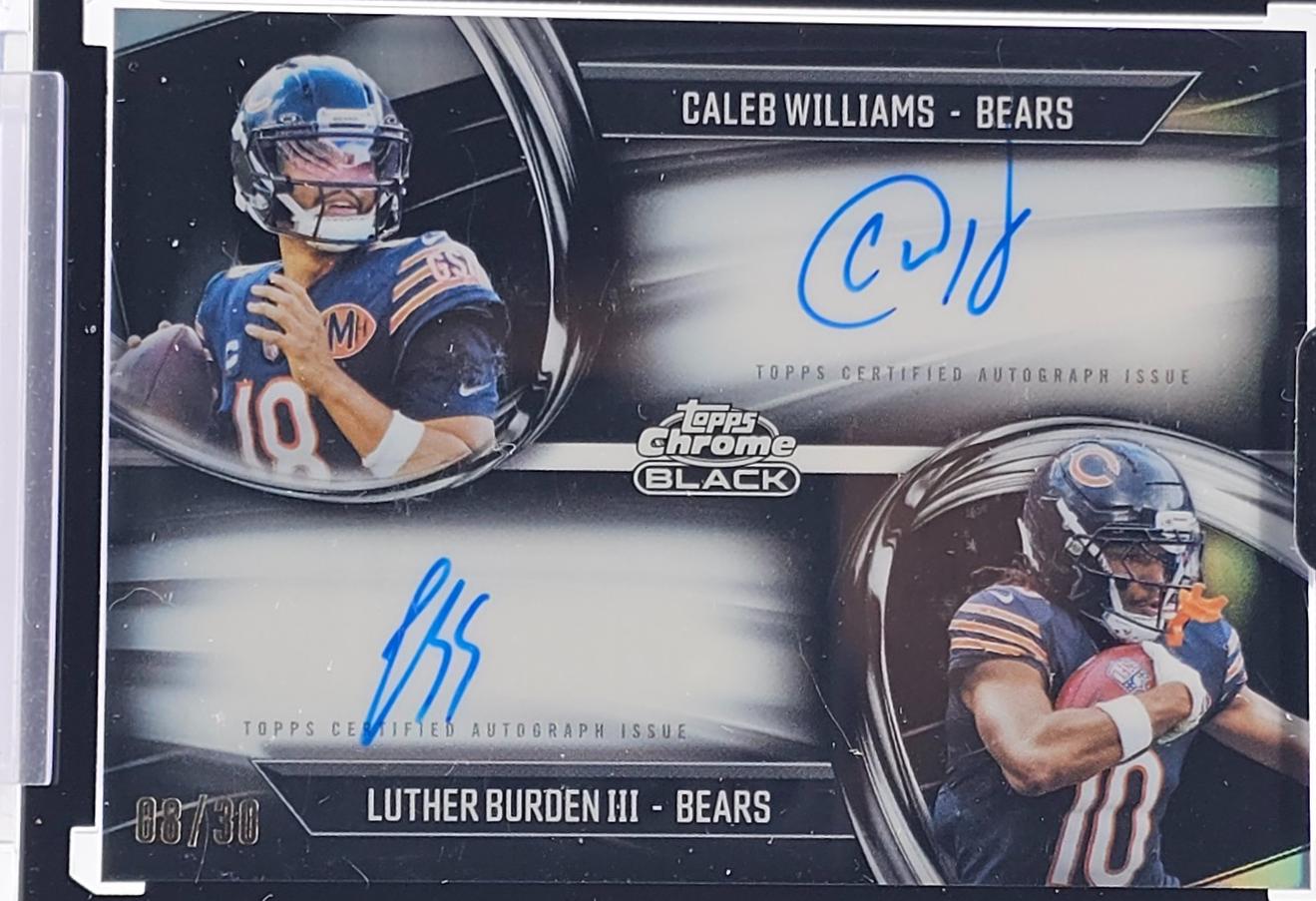 Luther Burden III / Caleb Williams [Refractor] #PBDA-CWLB