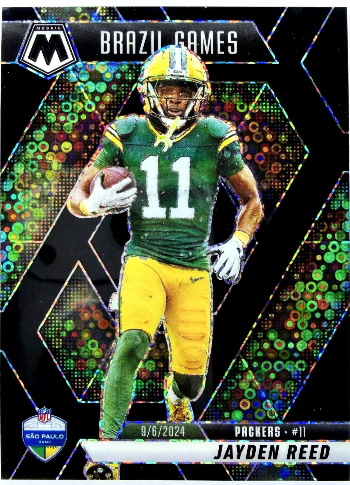 Jayden Reed [Mosaic No Huddle Black] #264
