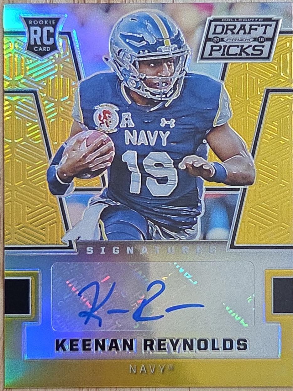 Keenan Reynolds [Autograph Gold Prizm] #258