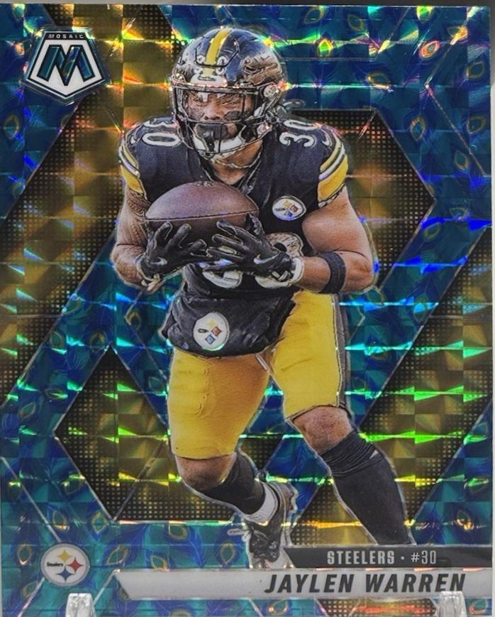 Jaylen Warren [Mosaic Choice Peacock] #144