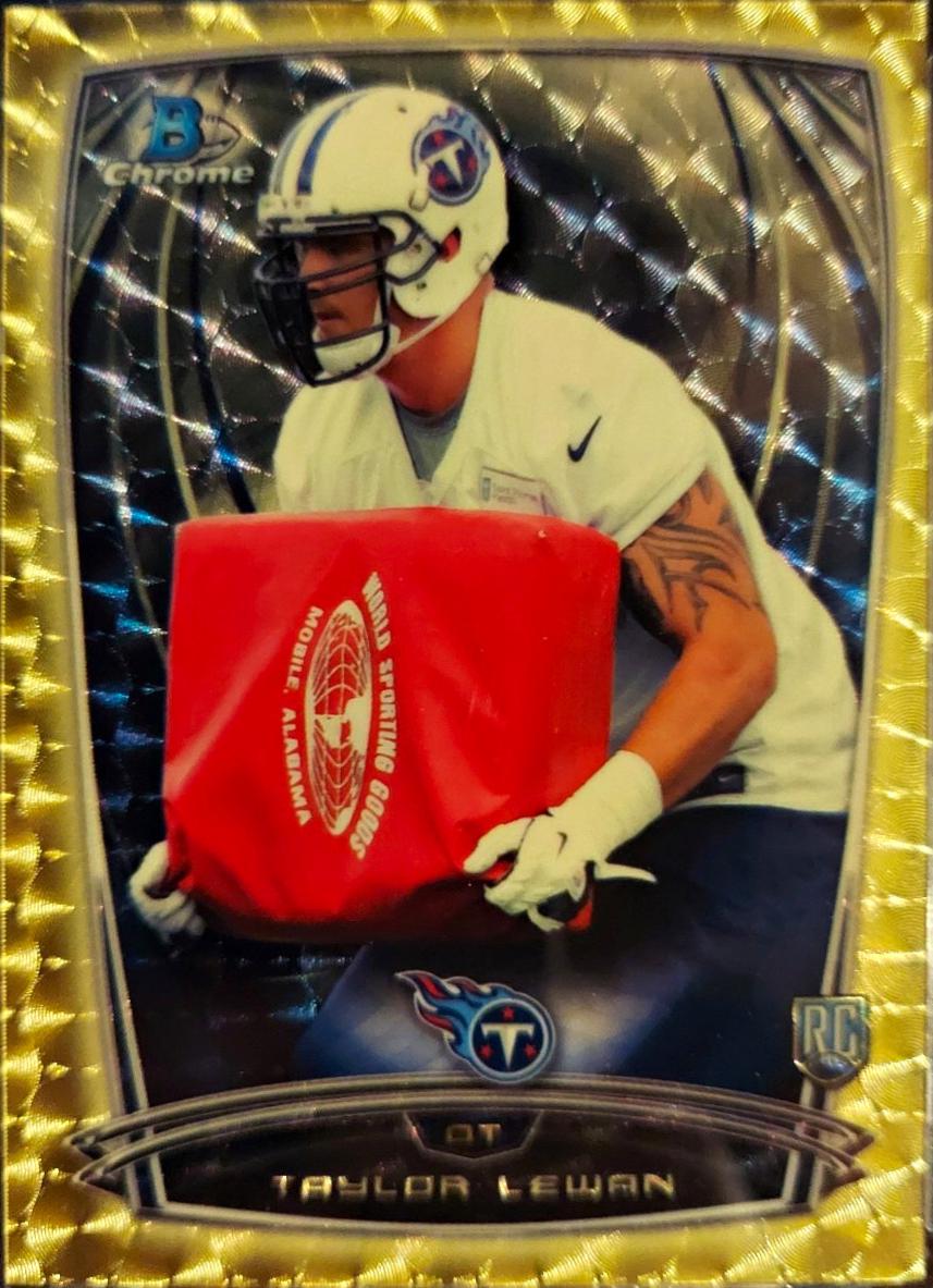 Taylor Lewan [Gold Refractor] #128