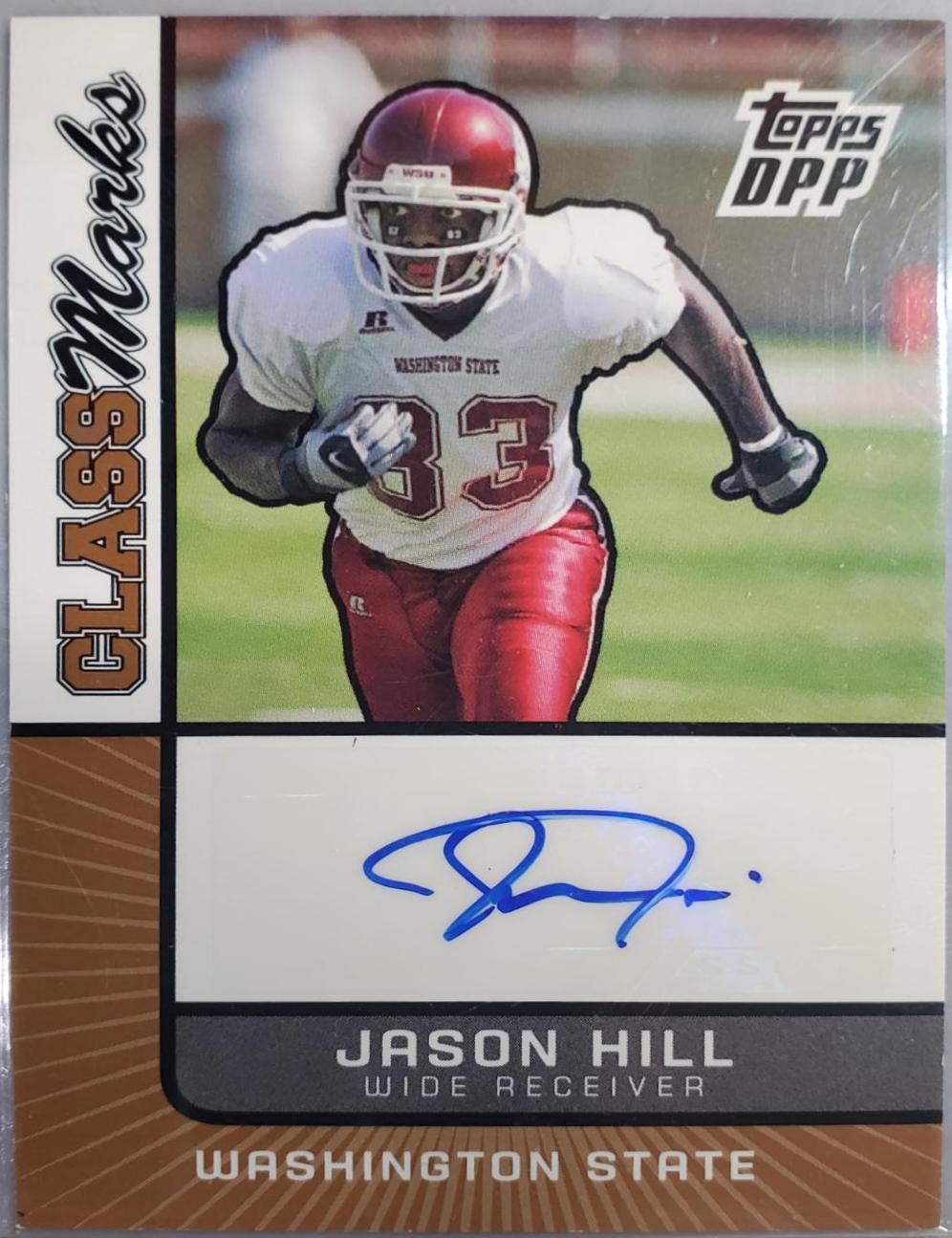 Jason Hill [Autograph] #CM-JH
