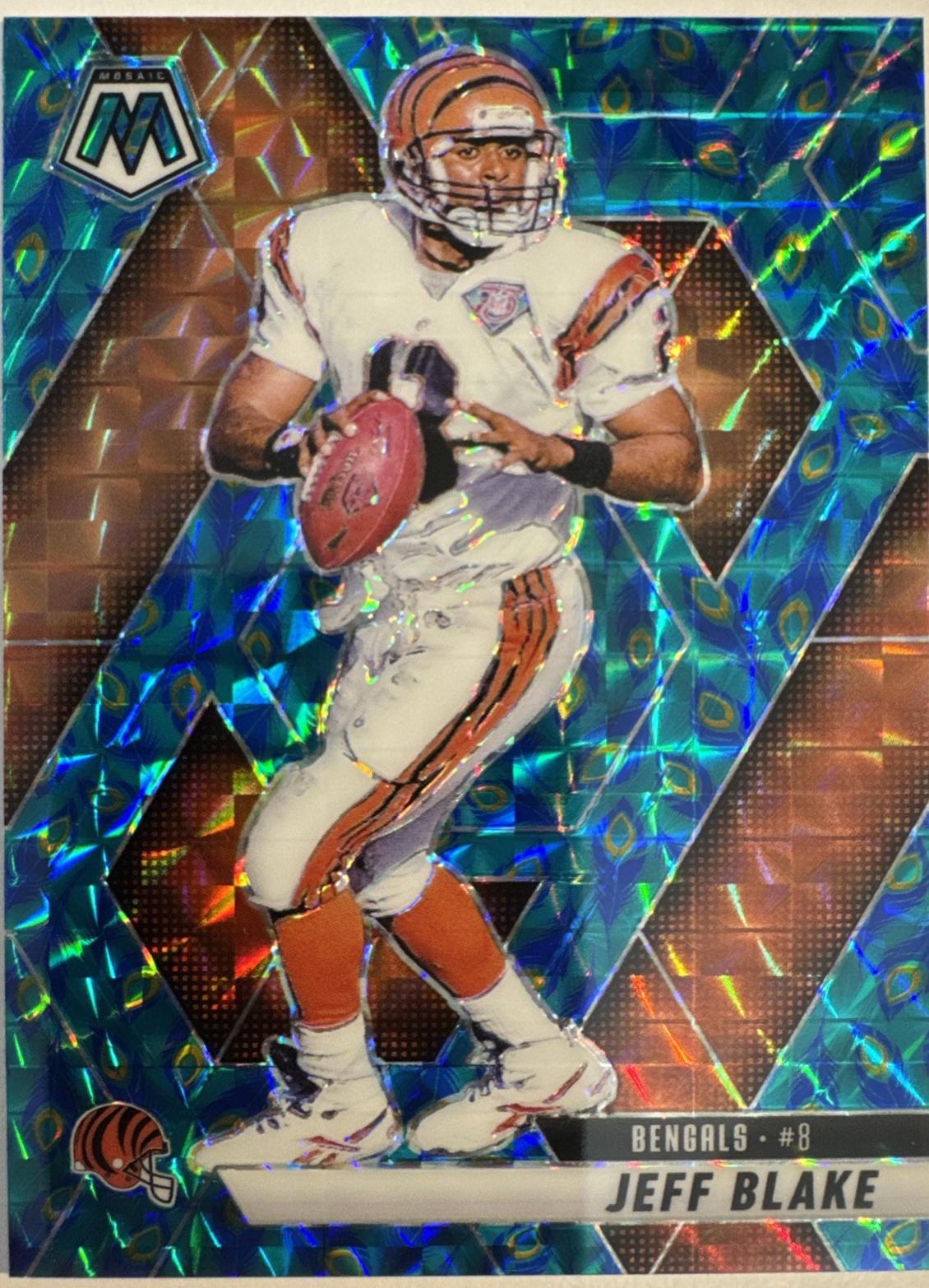 Jeff Blake [Mosaic Choice Peacock] #127