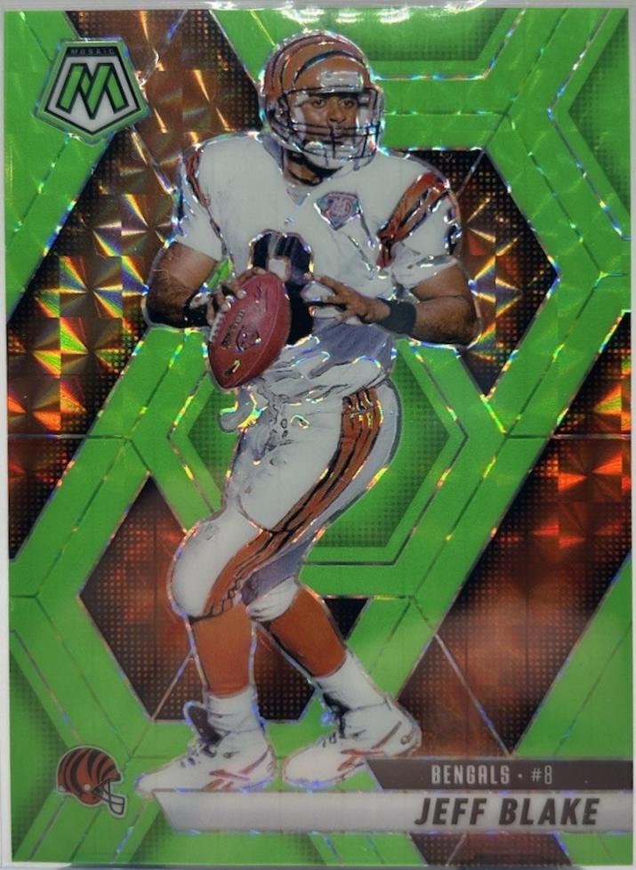 Jeff Blake [Mosaic Green Fluorescent] #127
