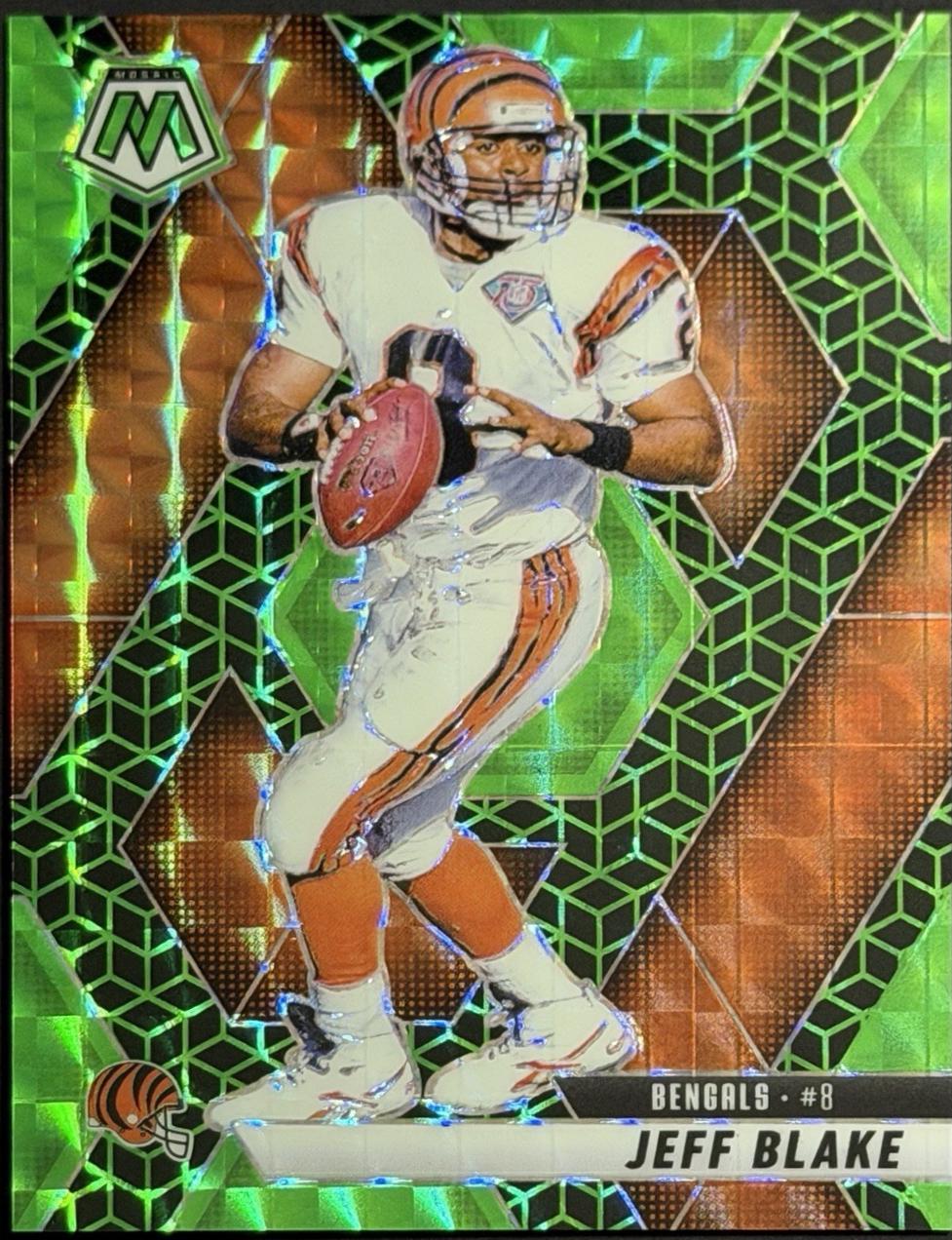 Jeff Blake [Mosaic Green Spectris] #127