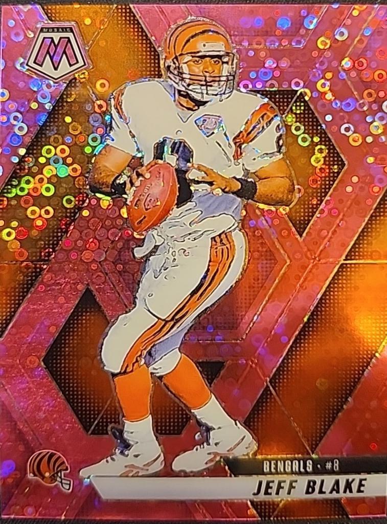 Jeff Blake [Mosaic No Huddle Pink] #127