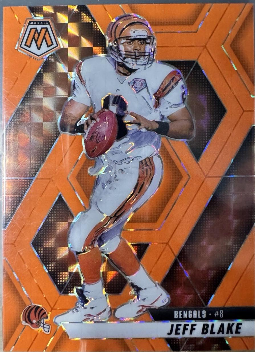 Jeff Blake [Mosaic Orange Fluorescent] #127