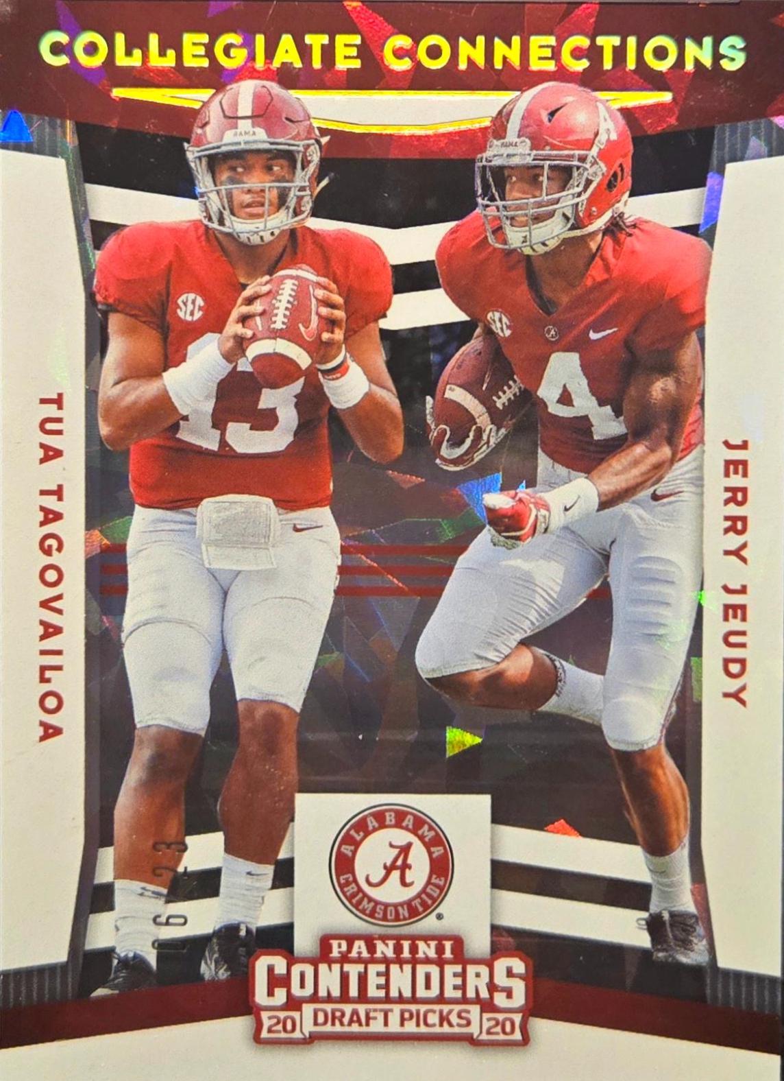Tua Tagovailoa/Jalen Hurts [Cracked Ice] #1