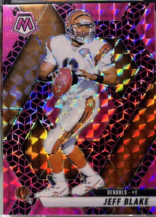 Jeff Blake [Mosaic Pink Spectris] #127