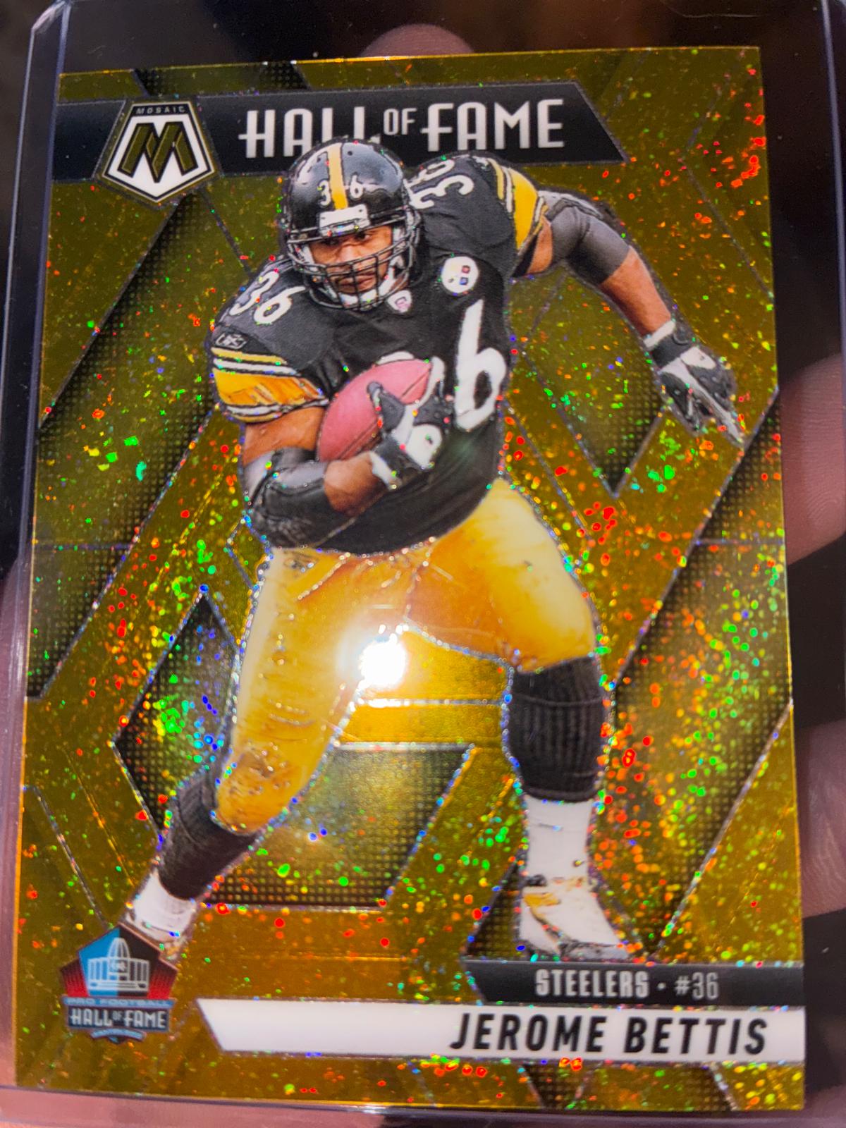 Jerome Bettis [Gold Glitter] #298
