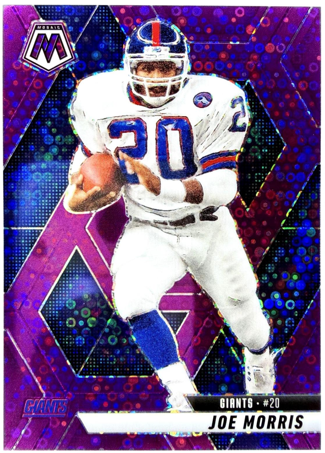 Joe Morris [Mosaic No Huddle Purple] #52
