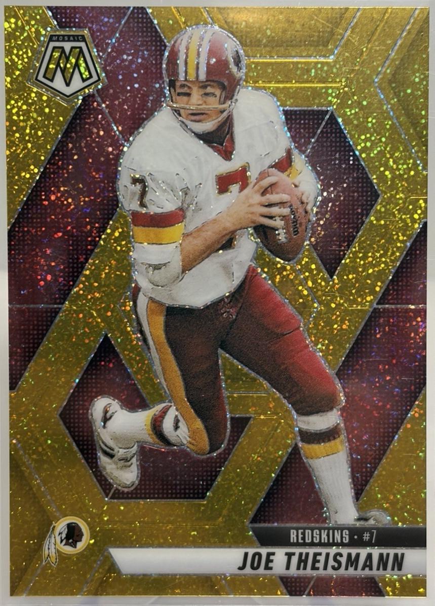 Joe Theismann [Gold Glitter] #105