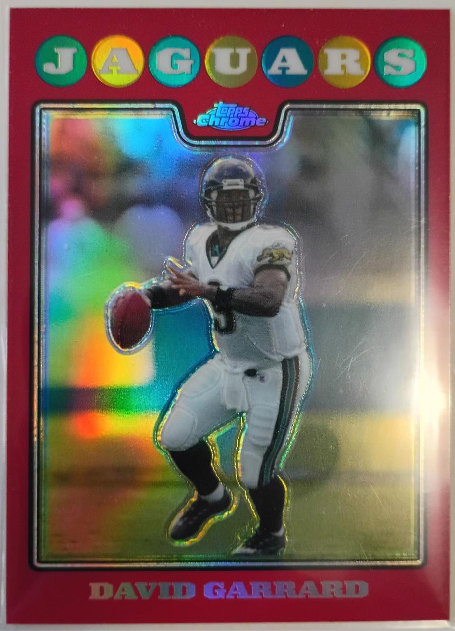 David Garrard [Red Refractor] #TC6