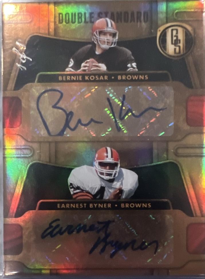Earnest Byner / Bernie Kosar [Black] #DS-CLE