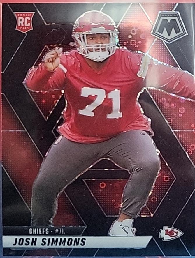 Josh Simmons [Mosaic No Huddle Black] #398