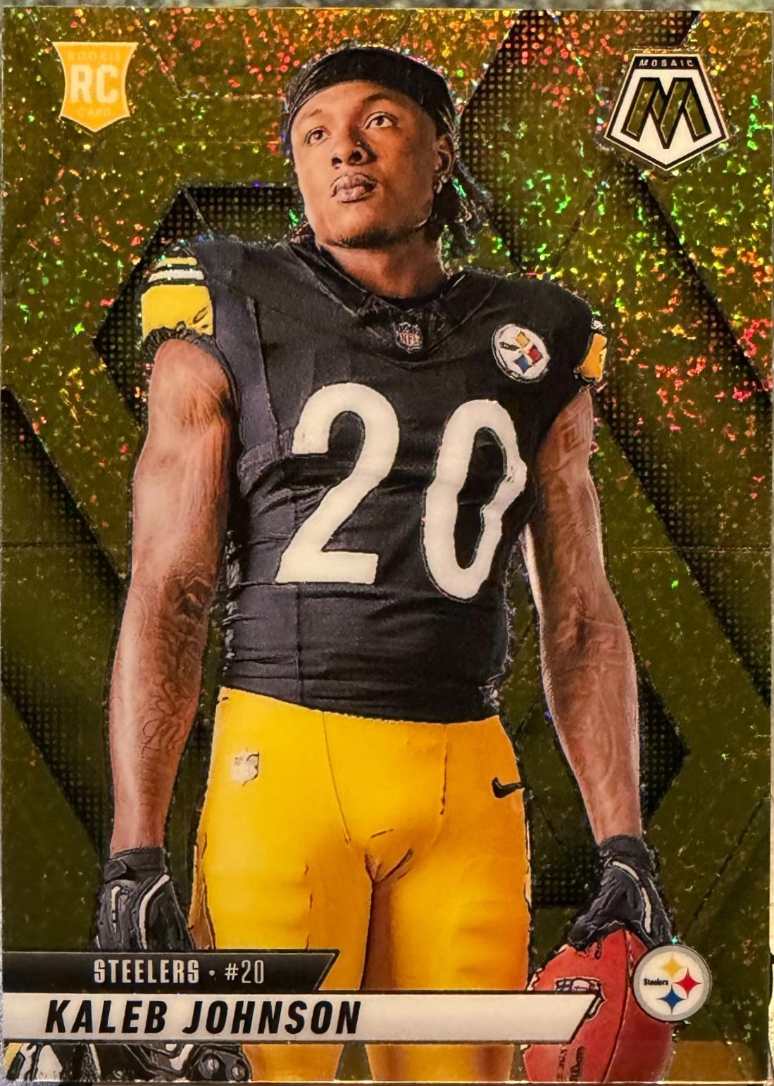 Kaleb Johnson [Gold Glitter] #289