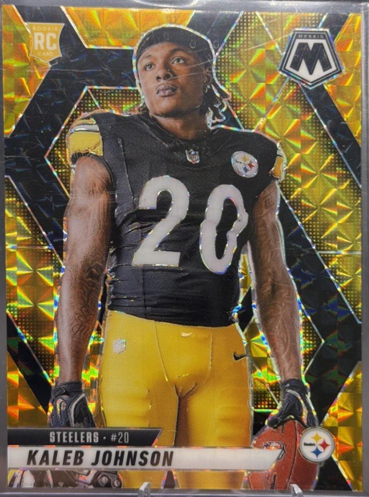 Kaleb Johnson [Mosaic Choice Black Gold] #289