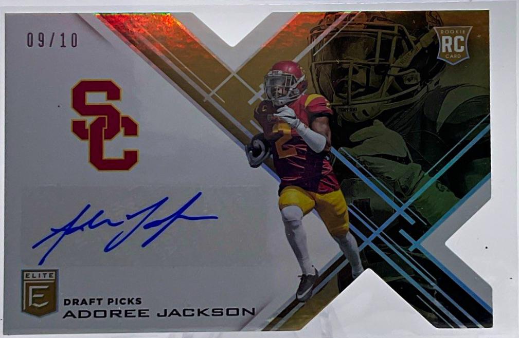 Adoree' Jackson [Autographs Gold] #146