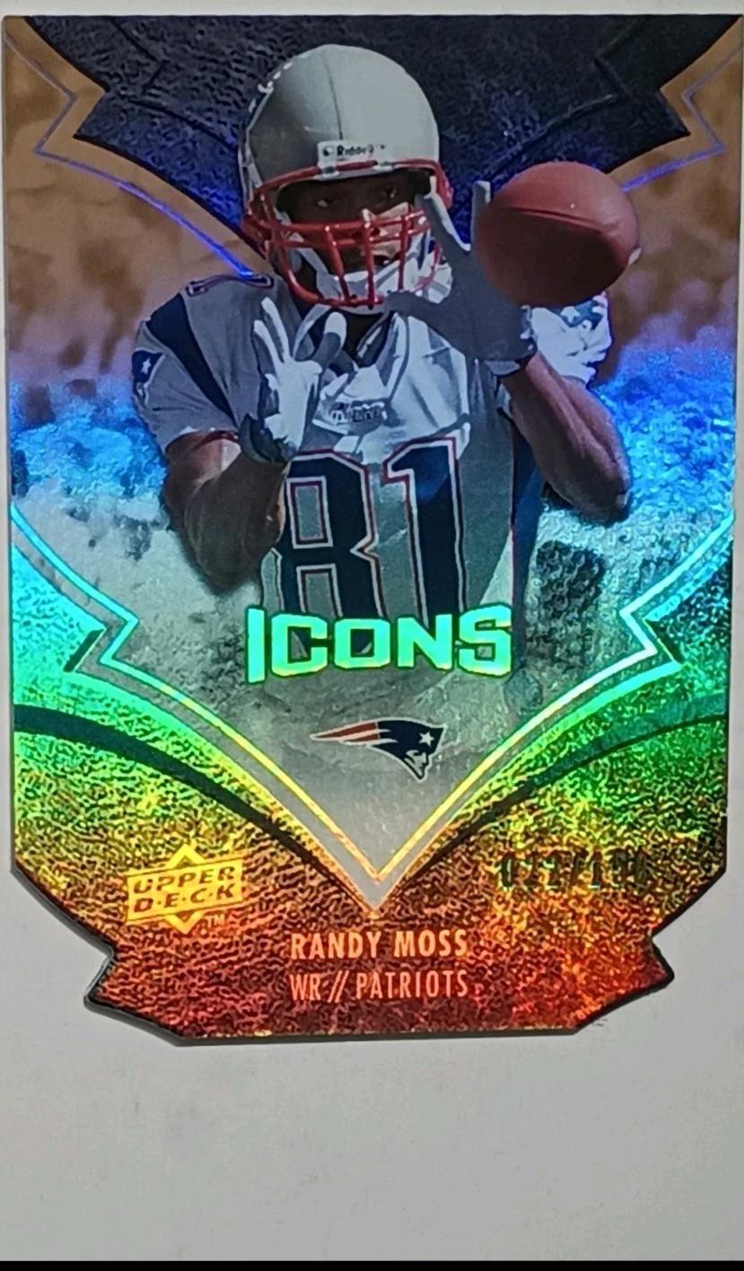 Randy Moss [Gold Die Cut] #59