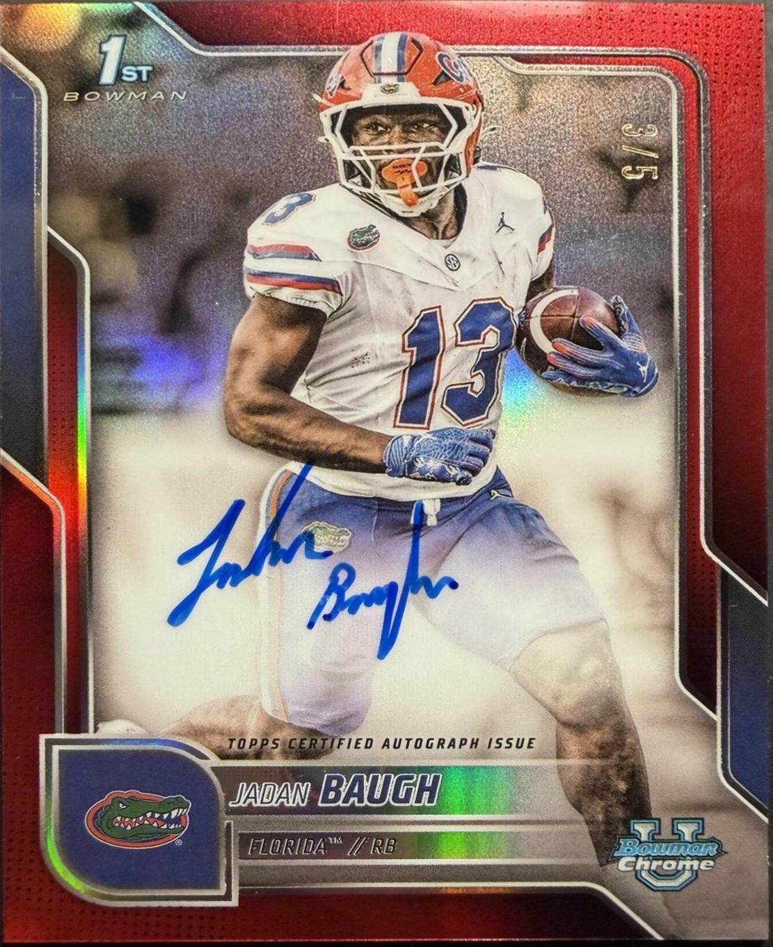 Jadan Baugh [Red Sapphire] #BCA-JBA
