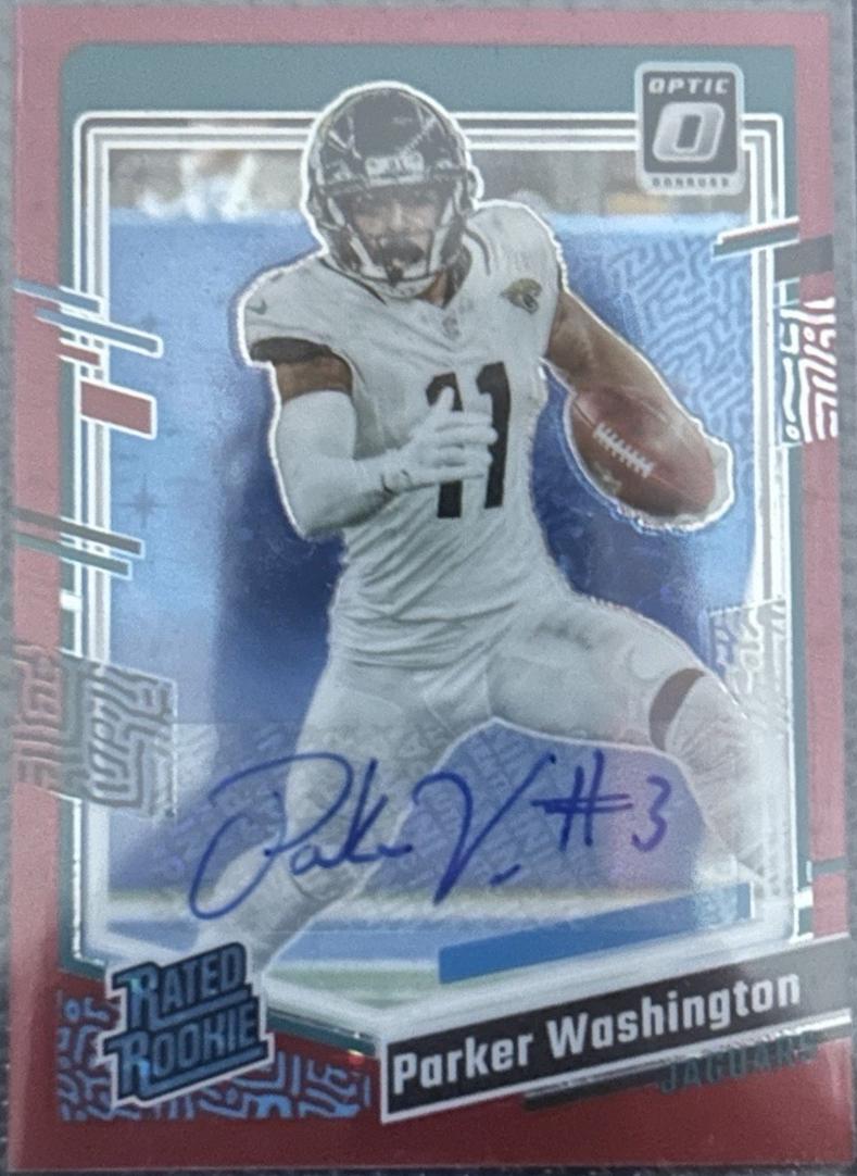 Parker Washington [Red Stars Autograph] #254