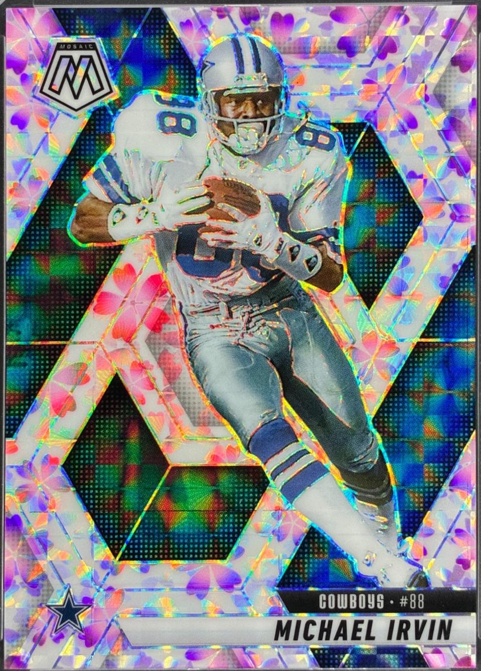 Michael Irvin [Mosaic Choice Cherry Blossom] #187