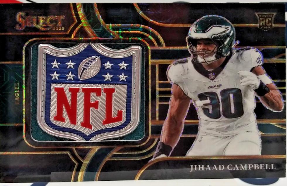 Jihaad Campbell [Black NFL Shield] #JRSW-JCL