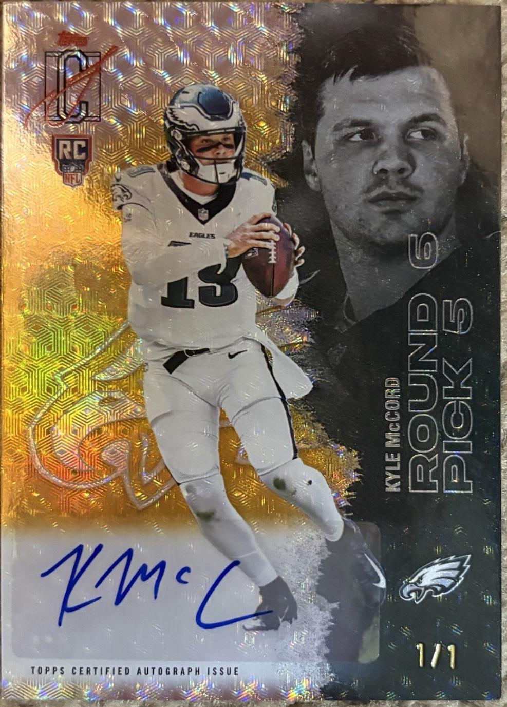 Kyle McCord [Superfractor Chrome] #108