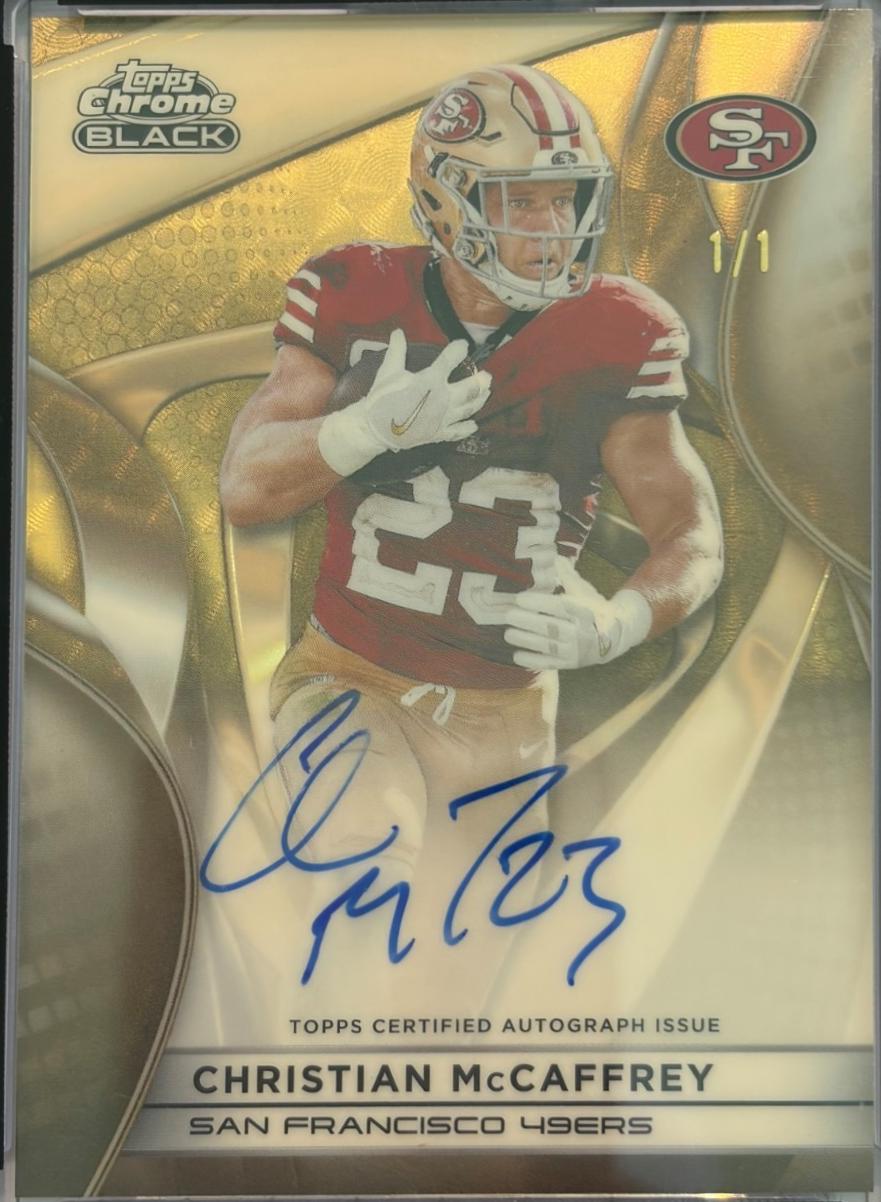 Christian McCaffrey [Superfractor] #AU-CM