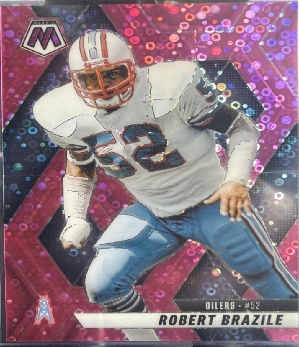 Robert Brazile [Mosaic No Huddle Pink] #132