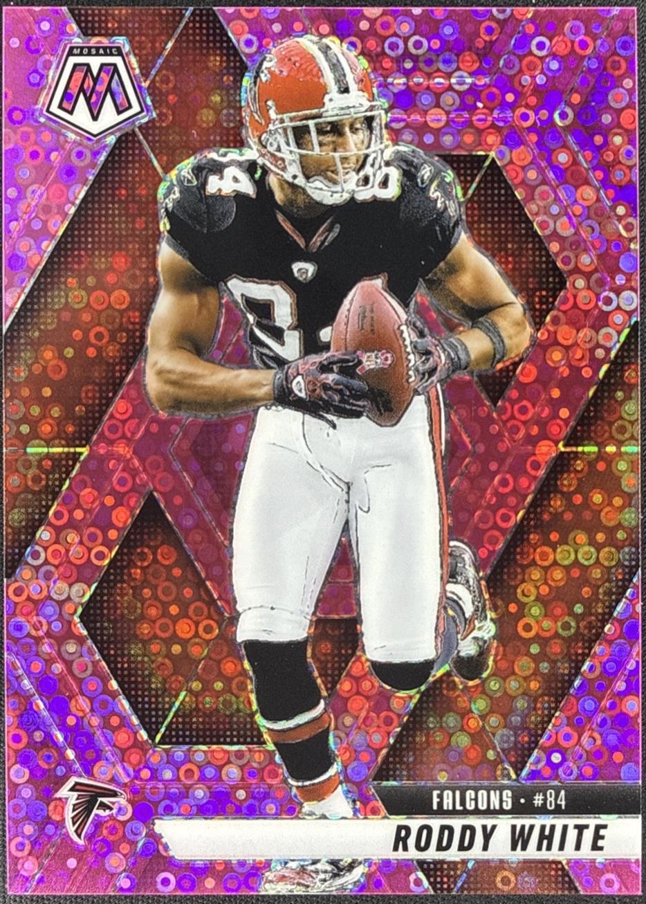 Roddy White [Mosaic No Huddle Pink] #21
