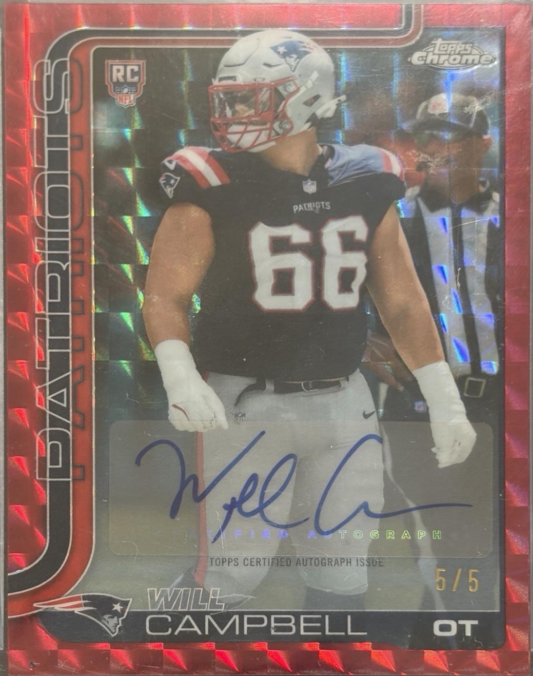 Will Campbell [Red Refractor] #RA-WC