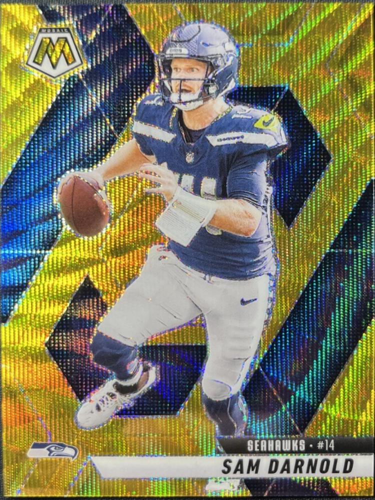 Sam Darnold [Mosaic Gold Wave] #27