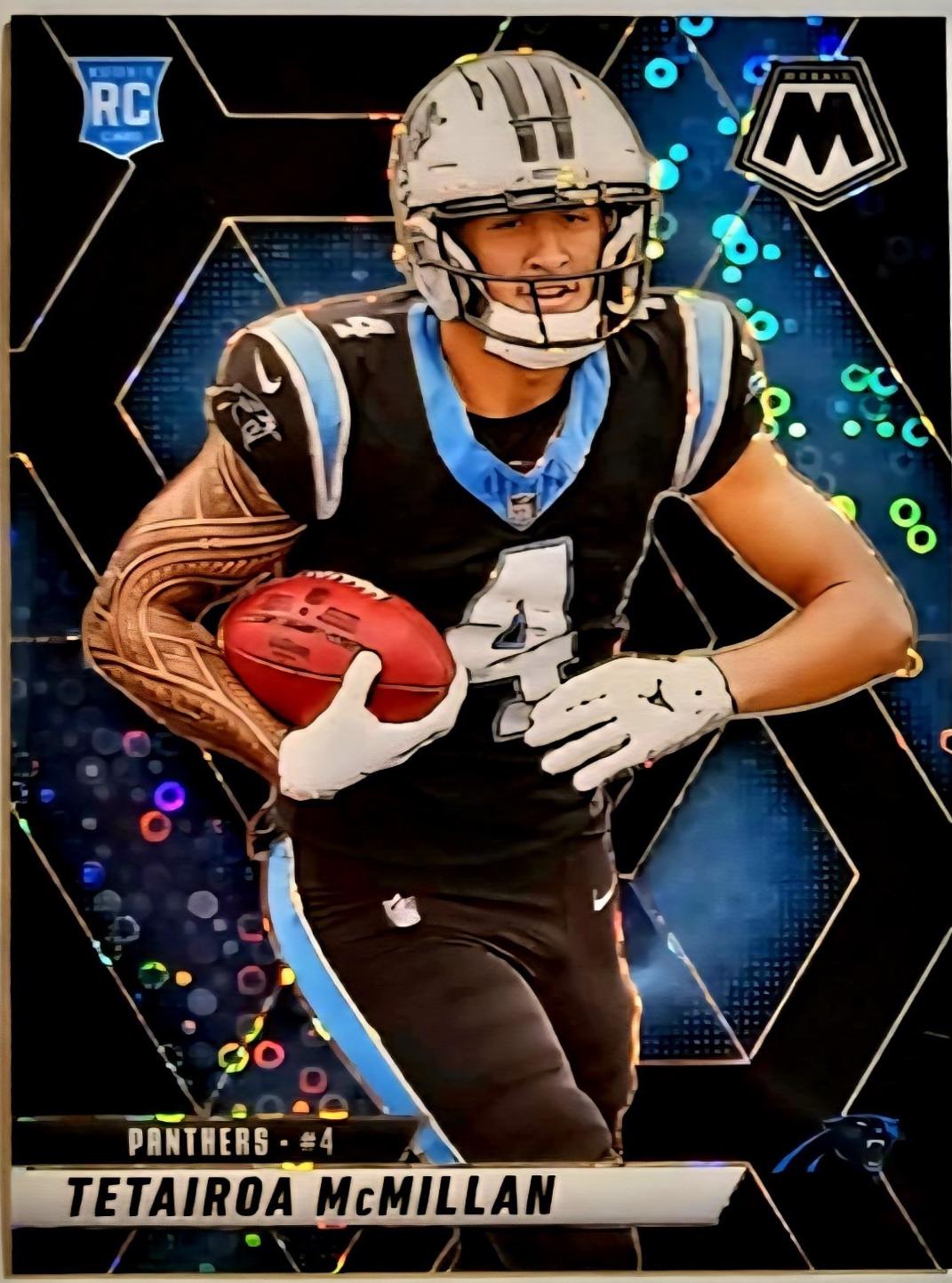 Tetairoa McMillan [Mosaic No Huddle Black] #309