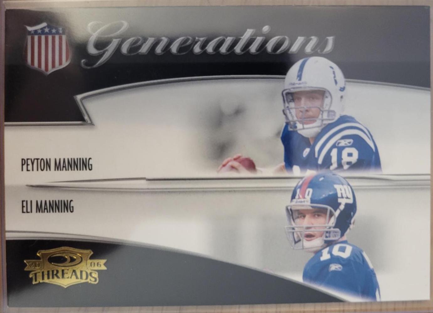 Peyton Manning / Eli Manning #G-16
