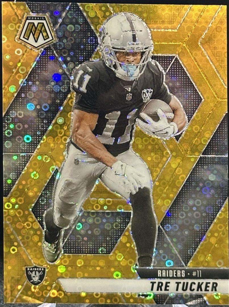 Tre Tucker [Mosaic No Huddle Gold] #218