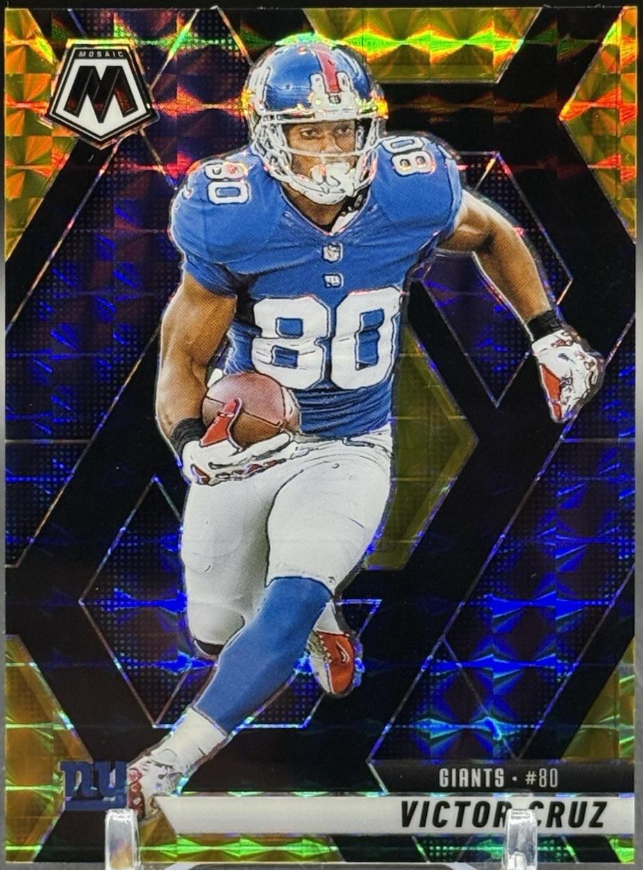 Victor Cruz [Mosaic Choice Black Gold] #123