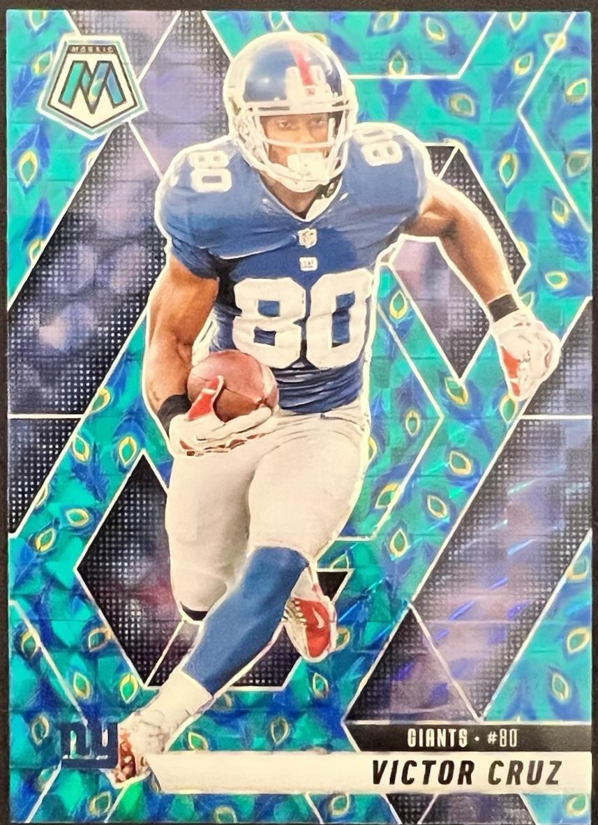 Victor Cruz [Mosaic Choice Peacock] #123