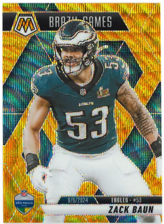 Zack Baun [Mosaic Gold Wave] #268