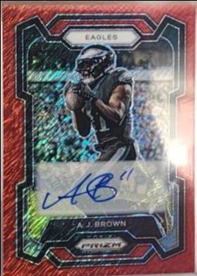 A. J. Brown [Autograph Red Shimmer] #236
