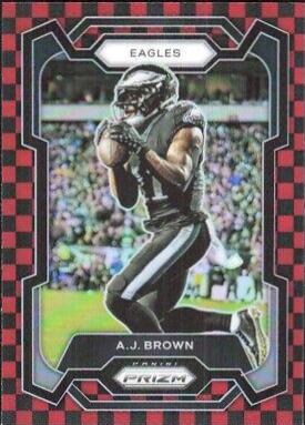 A. J. Brown [Black Red Checker] #236