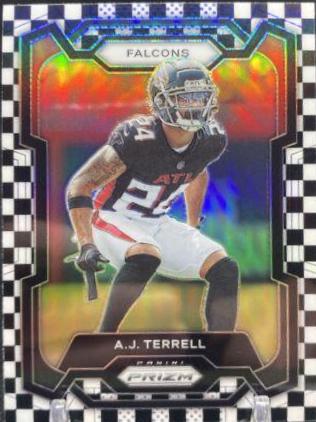 A. J. Terrell [Black White Checker] #17